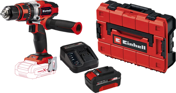 Einhell TE-CD 18/48 Li-i Solo 4,0 Ah Accu E-Case S-F Starterspakket