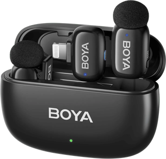 Boya Mini Ultra-Mini Zwart (Lightning)