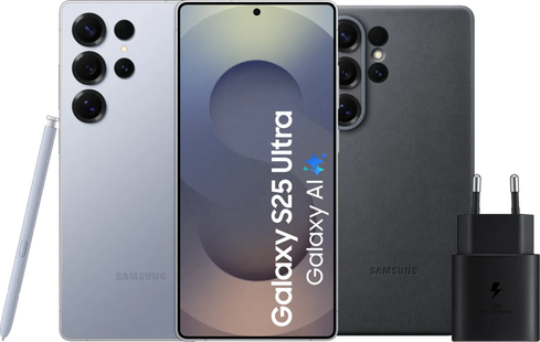Samsung Galaxy S25 Ultra 256GB Zilver 5G + Accessoirepakket