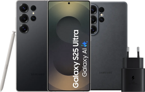 Samsung Galaxy S25 Ultra 1TB Zwart 5G + Accessoirepakket