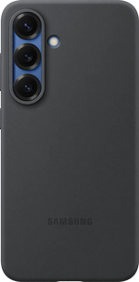 Samsung Galaxy S25 Siliconen Back Cover Zwart
