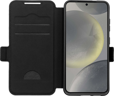BlueBuilt Samsung Galaxy S25 Book Case Zwart