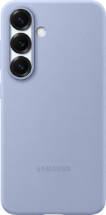 Samsung Galaxy S25 Siliconen Back Cover Lichtblauw
