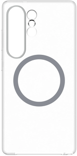 Samsung Galaxy S25 Ultra Back Cover met Magneet Transparant