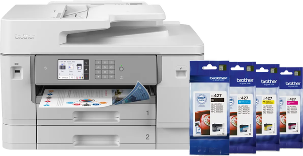 Brother MFCJ6955DW + 1 set extra cartridges