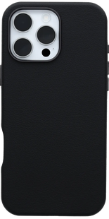 Otterbox Symmetry Apple iPhone 16 Pro Max Back Cover met MagSafe Magneet Leer Zwart