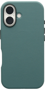 Otterbox Symmetry Apple iPhone 16 Back Cover met MagSafe Magneet Leer Groen