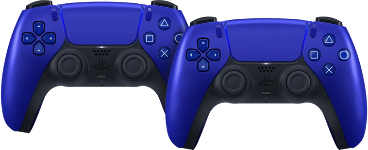 Sony Playstation 5 DualSense Draadloze Controller Cobalt Blue Duo Pack