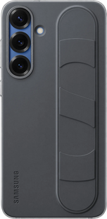 Samsung S25 Plus Standing Grip Back Cover Zwart