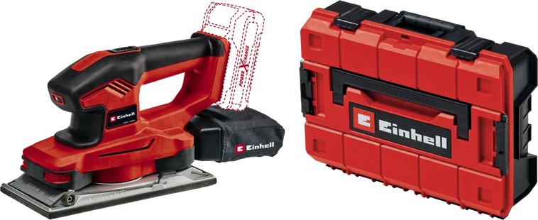 Einhell TE-OS 18/230 Li Solo (zonder accu) + Einhell E-Case S-F