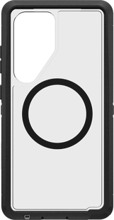 Otterbox Defender Samsung Galaxy S25 Ultra Back Cover met Magneet Transparant Zwarte Rand