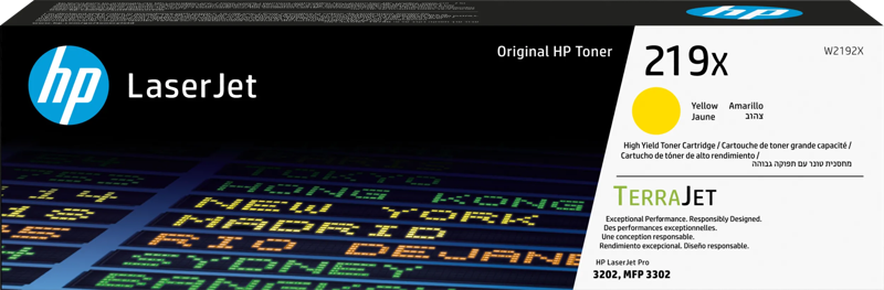 HP 219X LaserJet XL Toner Geel