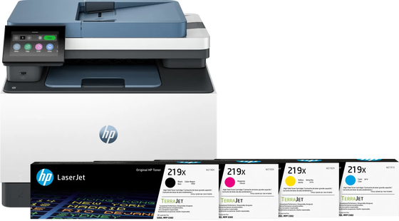 HP Color LaserJet 3302fdw + 1 set extra XL toners