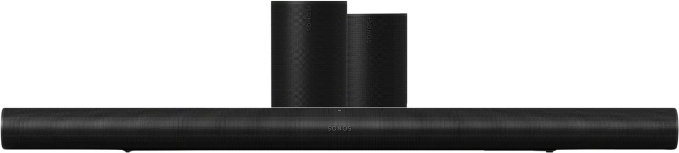 Sonos Arc Ultra + 2x Sonos Era 100 Zwart