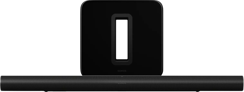 Sonos Arc Ultra + Sonos Sub 4 Zwart