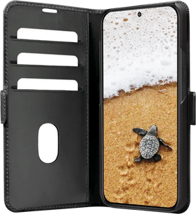 DBramante1928 Copenhagen Slim Samsung Galaxy S25 Book Case Leer Zwart