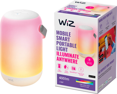 WiZ Draagbare tafellamp - Slimme LED-Verlichting - Gekleurd
