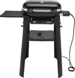 Weber Lumin Zwart met Onderstel