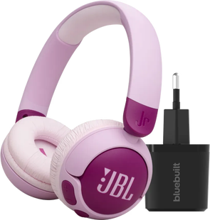JBL JR320BT Paars + Oplader