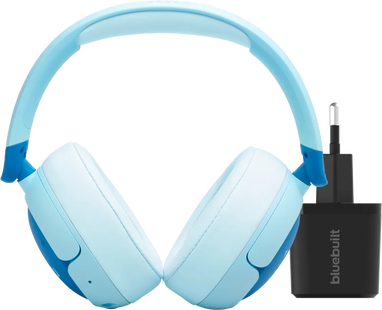 JBL JR470NC Blauw + Oplader