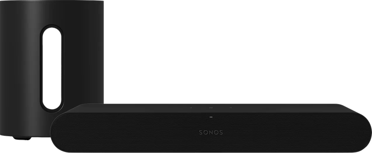 Sonos Ray 3.1 + Sub Mini Zwart