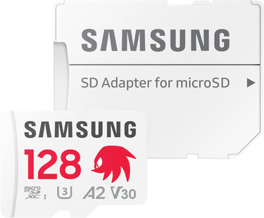 Samsung MicroSDXC PRO Plus 128GB Sonic the Hedgehog