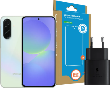 Samsung Galaxy A36 128GB Groen 5G + Basis Accessoirepakket