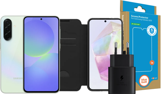 Samsung Galaxy A36 256GB Groen 5G + Compleet Accessoirepakket