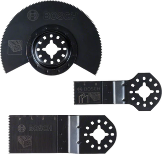 Bosch Professional 3-delige Starlock Basic Houtset