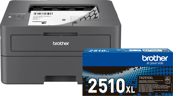 Brother HL-L2445DW + 1 extra zwarte XL toner