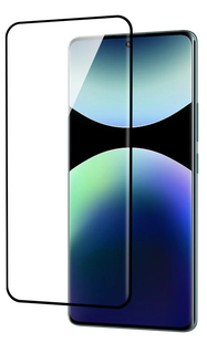 Just In Case Full Cover Xiaomi Redmi Note 14 Pro 4G/5G Screenprotector Zwart