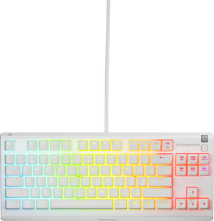 SteelSeries Apex 3 TKL Gaming Toetsenbord Qwerty Wit