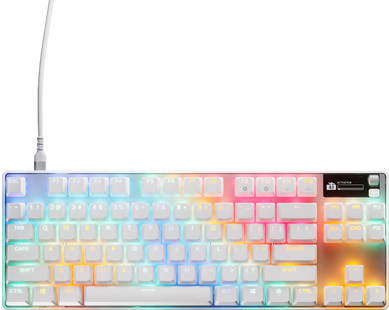 SteelSeries Apex Pro TKL Gen 3 Gaming Toetsenbord Qwerty Wit