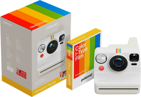Polaroid Now 3 Wit + Color Film (8 stuks)