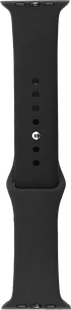 BlueBuilt Siliconen Bandje Zwart voor Apple Watch 40/41/42 mm