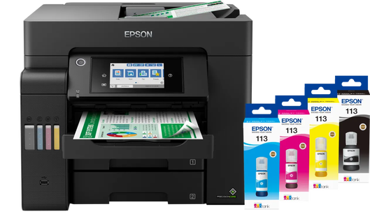 Epson EcoTank ET-5805 + 1 set extra inkt