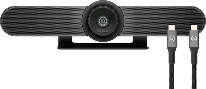 Logitech MeetUp Conference Cam + BlueBuilt Usb C naar usb C kabel 2m