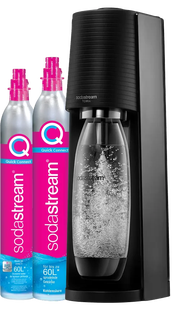 SodaStream TERRA Zwart + Quick Connect Koolzuurcilinder