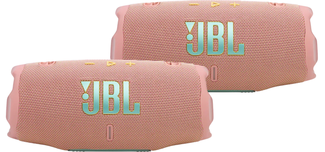 JBL Charge 6 Roze Duo Pack