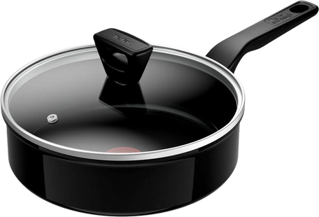 Tefal Renew Black Keramische Hapjespan 24 cm + deksel