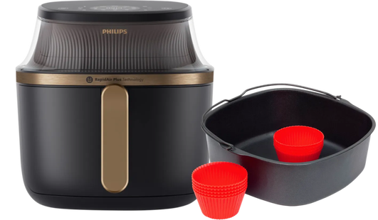 Philips Airfryer XXL 3000 Serie NA342/00 + Bakset