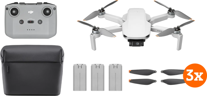 DJI Mini 4K Fly More Combo + Remote Controller