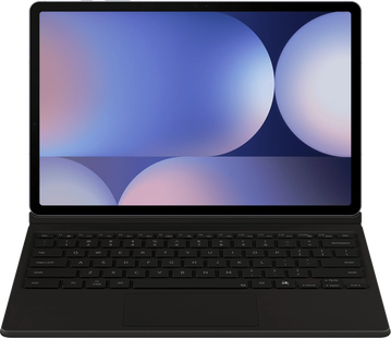 Samsung Galaxy Tab S10 Plus / S9 Plus / S9 FE Plus Toetsenbord Hoes QWERTY Zwart