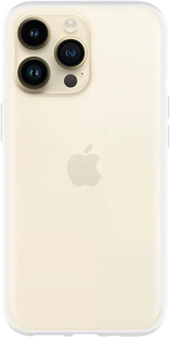 Just in Case Soft Design Apple iPhone 14 Pro Max Back Cover Transparant