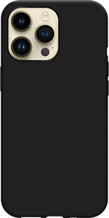 Just in Case Soft Design Apple iPhone 14 Pro Max Back Cover Zwart