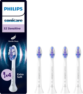 Philips Sonicare Sensitive HX6054/87 Wit (4 stuks)