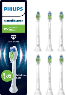 Philips Sonicare Optimal White HX6066/87 Wit (6 stuks)