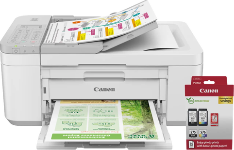 Canon PIXMA TR4756i + 1 set extra inkt + fotopapier