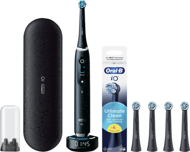 Oral-B iO 10 Zwart Special Edition Value Pack