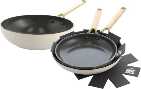 BK Sublime Koekenpannenset 24 + 28 cm + Wokpan 28 cm
